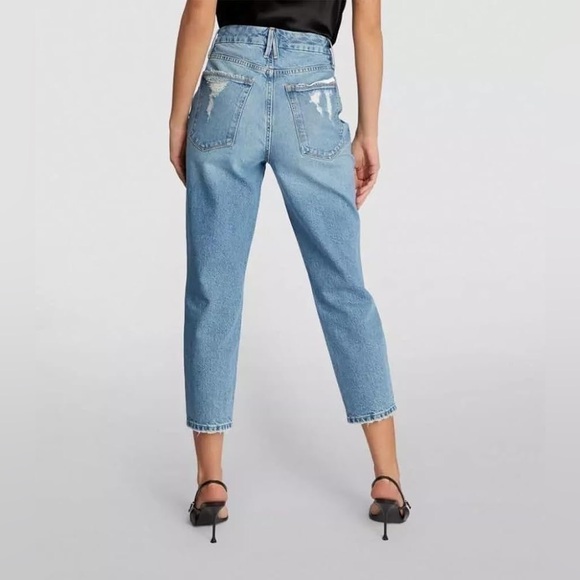 NEW w/TAGS Good American Girlfriend High-Rise Cropped Jean Size 4/27 - Picture 6 of 12